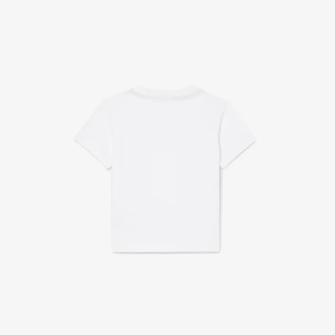 T-shirt de algodão para criança