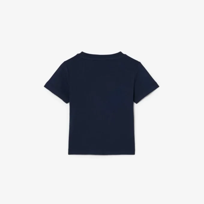T-shirt de algodão para criança