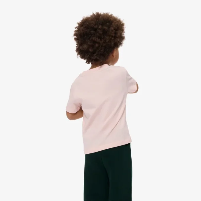 T-shirt de algodão para criança