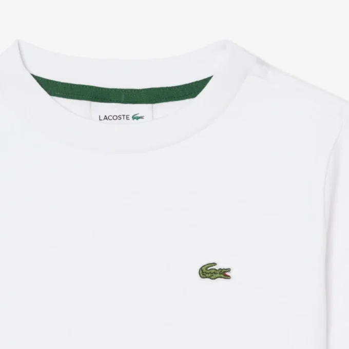T-shirt de algodão para criança