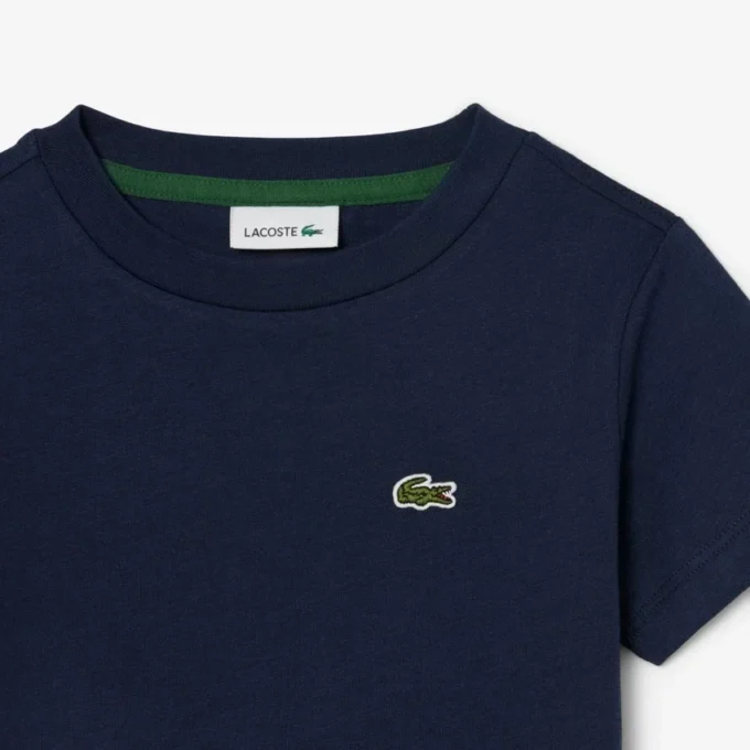 T-shirt de algodão para criança