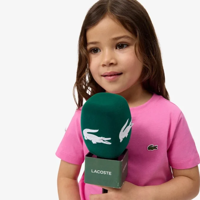 T-shirt de algodão para criança