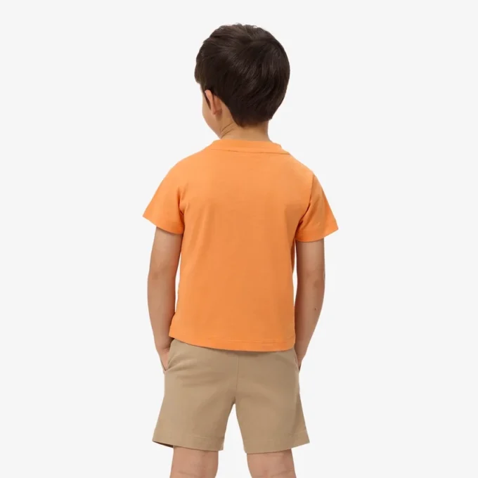 T-shirt de algodão para criança