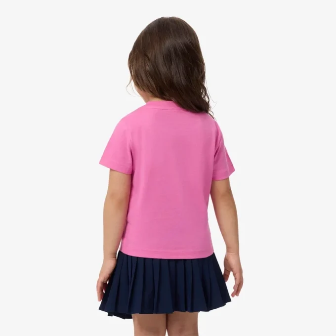 T-shirt de algodão para criança
