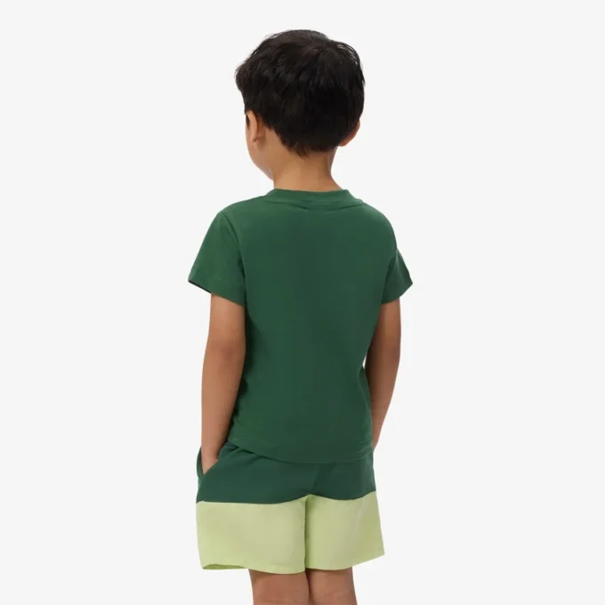 T-shirt de algodão para criança