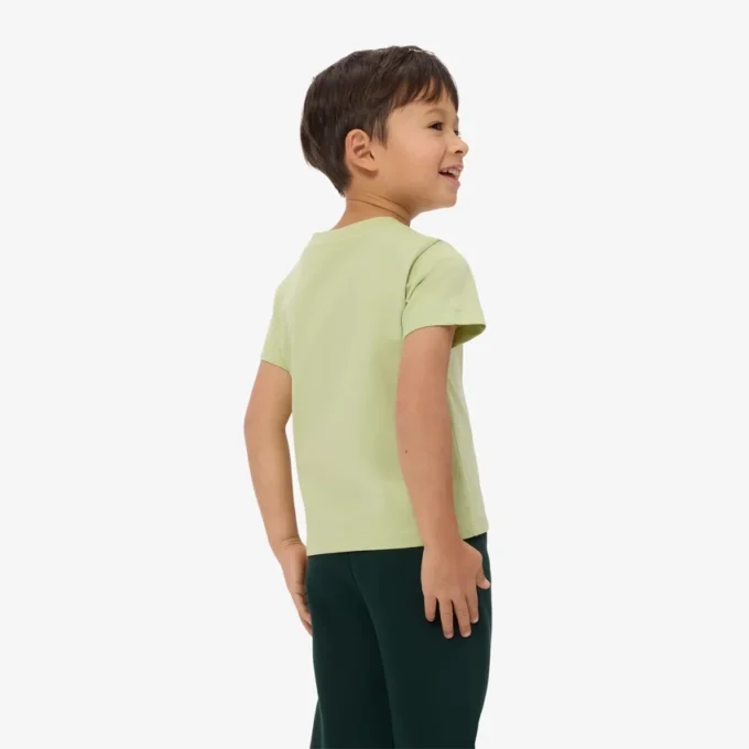 T-shirt de algodão para criança