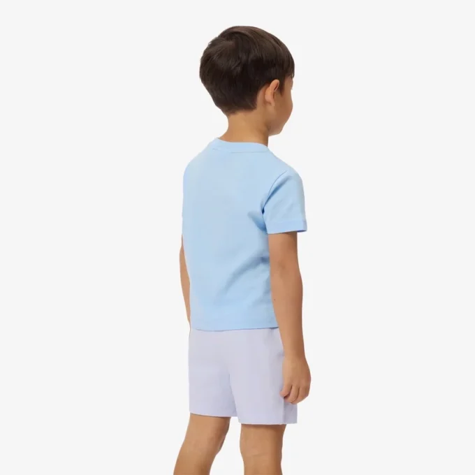 T-shirt de algodão para criança