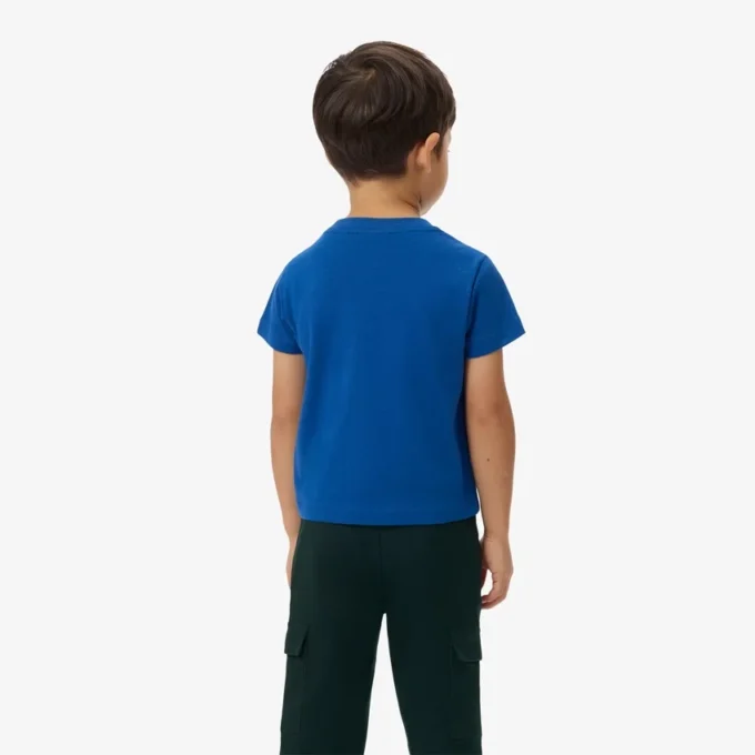 T-shirt de algodão para criança
