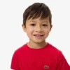T-shirt de algodão para criança