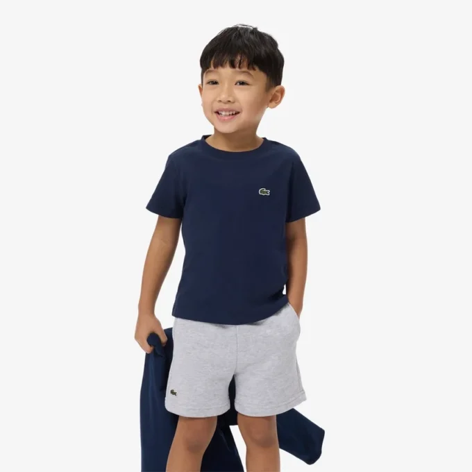 T-shirt de algodão para criança