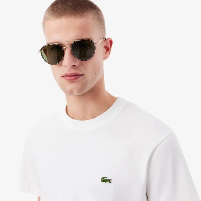 T-shirt de algodão para homem