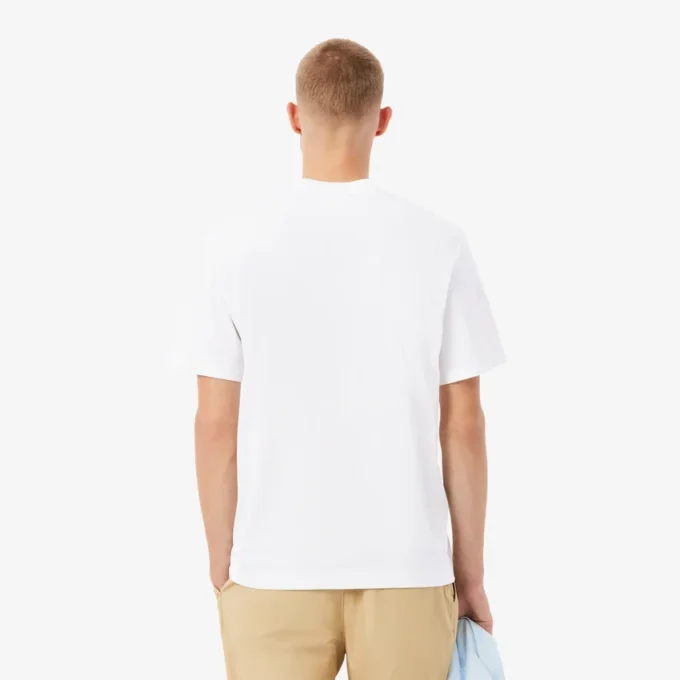 T-shirt de algodão para homem