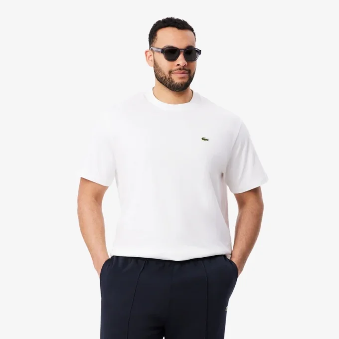 T-shirt de algodão para homem