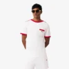 T-shirt de algodão pesado com detalhe de bolso