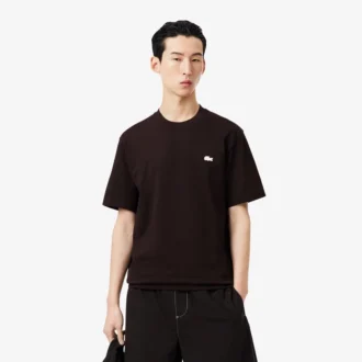 T-shirt de algodão pesado estampada
