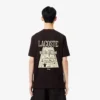 T-shirt de algodão pesado estampada