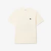T-shirt de algodão pesado estampada