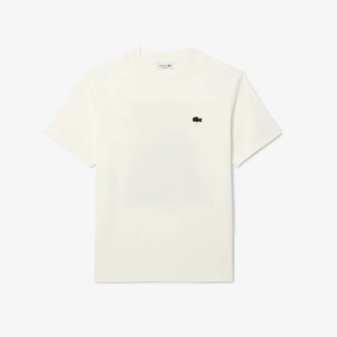 T-shirt de algodão pesado estampada