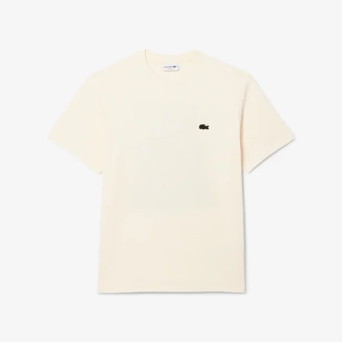 T-shirt de algodão pesado estampada