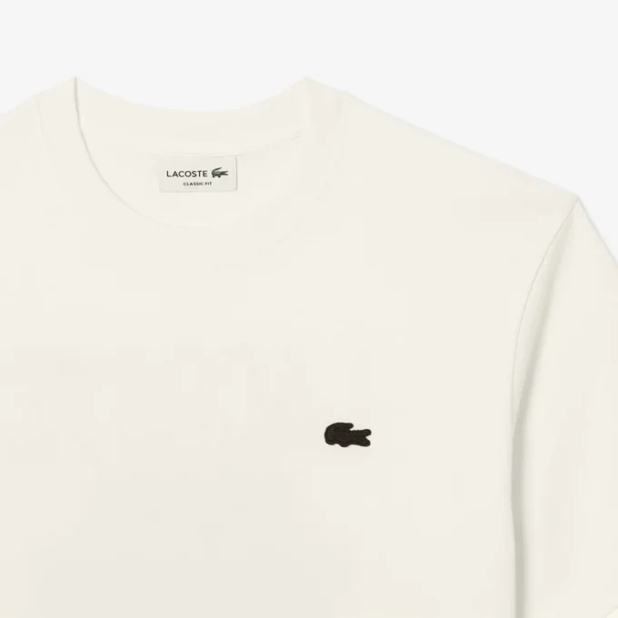 T-shirt de algodão pesado estampada