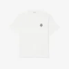 T-shirt de corte clássico com emblema em destaque