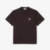 T-shirt de corte clássico com emblema em destaque