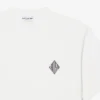 T-shirt de corte clássico com emblema em destaque