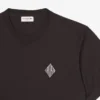 T-shirt de corte clássico com emblema em destaque