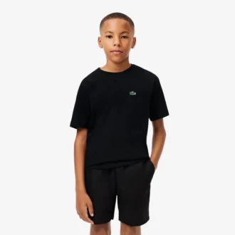 T-shirt de desporto infantil de algodão técnico Ultra Dry