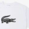 T-shirt de desporto masculina Big Fit com logótipo respirável