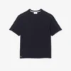 T-shirt de estar em casa com textura para homem