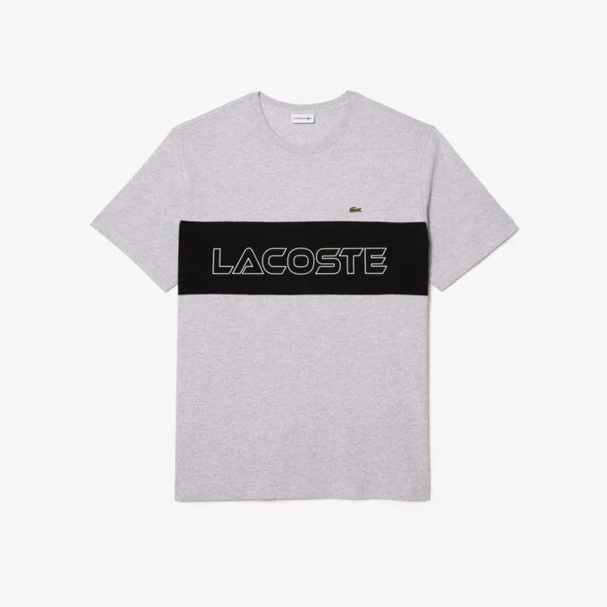 T-shirt de jersey com blocos de cor e corte largo para homem