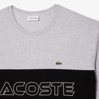 T-shirt de jersey com blocos de cor e corte largo para homem