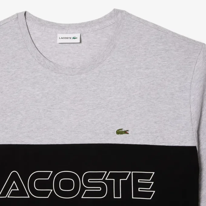 T-shirt de jersey com blocos de cor e corte largo para homem