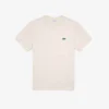 T-shirt de jersey de algodão com estampado salpicado, corte regular, para homem