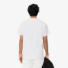T-shirt de jersey de algodão com logótipo para homem