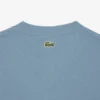 T-shirt de jersey de algodão estampada para homem