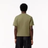T-shirt de jersey de algodão para homem