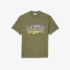 T-shirt de jersey de algodão para homem