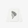 T-shirt de manga comprida em algodão