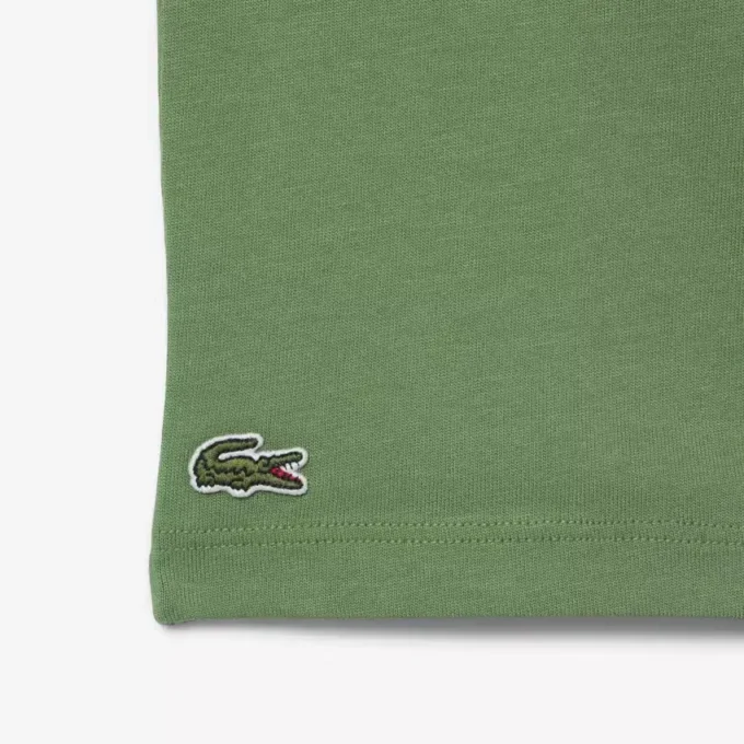 T-shirt de manga comprida em algodão