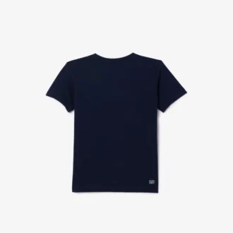 T-shirt de ténis infantil oversized em algodão técnico