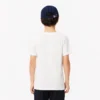 T-shirt de ténis infantil oversized em algodão técnico
