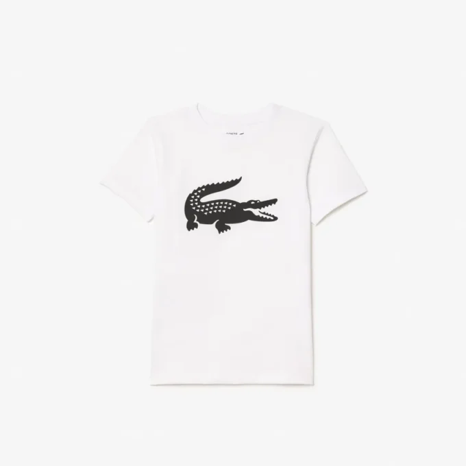 T-shirt de ténis infantil oversized em algodão técnico