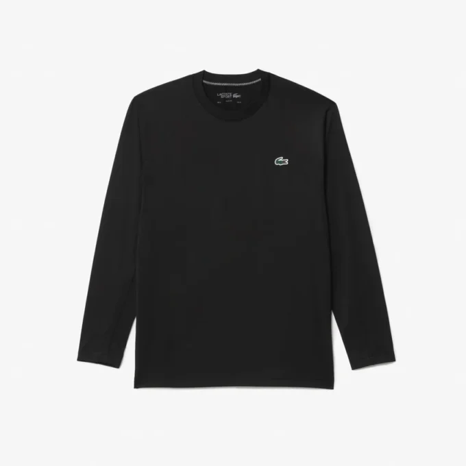 T-shirt desportiva elástica de corte justo para homem