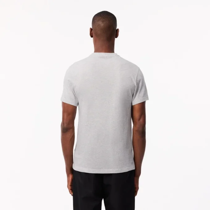 T-shirt desportiva masculina em algodão Ultra Dry com logótipo