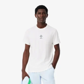 T-shirt Lacoste Tennis X Daniil Medvedev Ultra Dry para homem