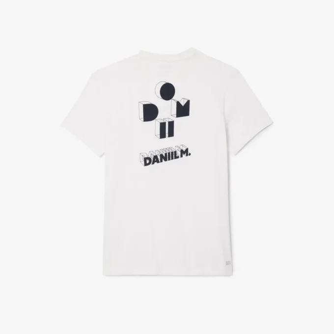 T-shirt Lacoste Tennis X Daniil Medvedev Ultra Dry para homem