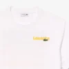 T-shirt masculina com efeito lavado e estampado Ombra