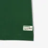 T-shirt masculina com gola às riscas, fabricada em França